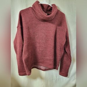 Columbia Ladies‎ Size Medium Turtleneck Sweater Houndstooth